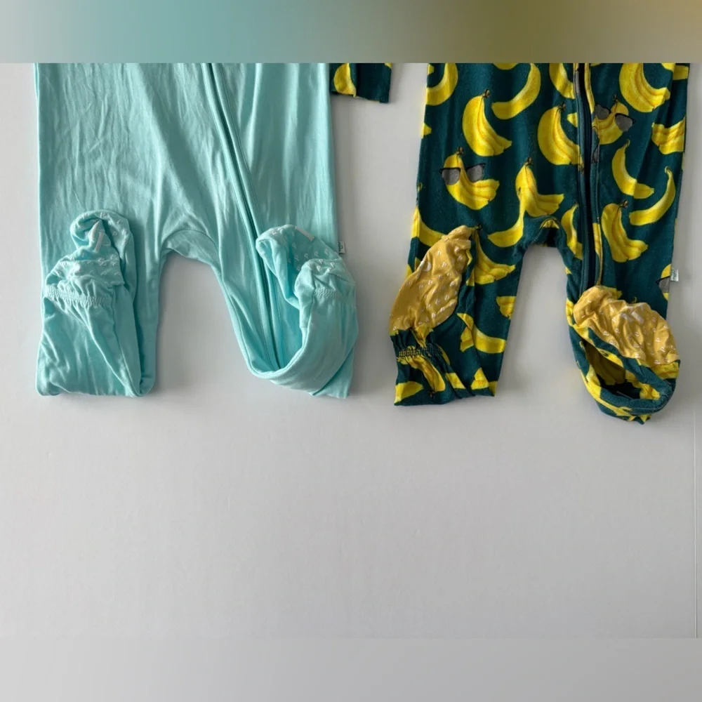 Posh Peanut Zippy Pajamas Bundle of 2 Pairs Size 18-24M